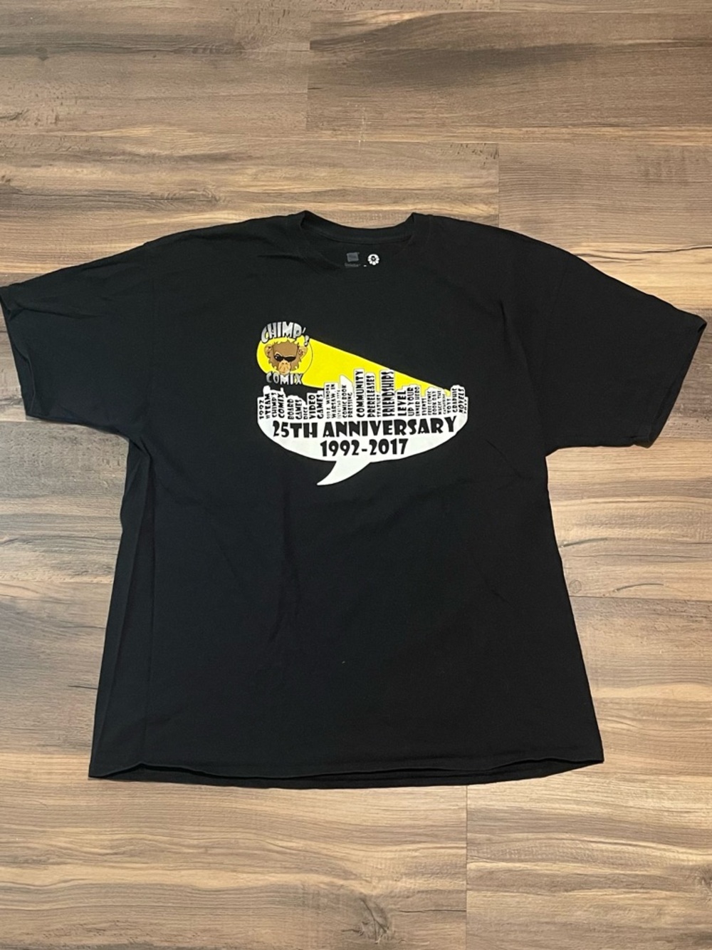 Chimp Comix 25th Anniversary Graphic Tee!